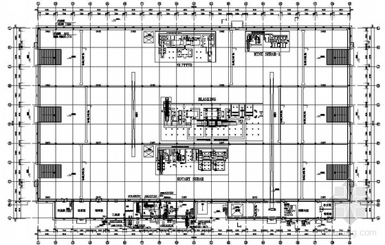 厂房空调采暖资料下载-天津某公司厂房空调采暖图
