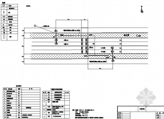 蒸汽管线图纸资料下载-电子治安卡口设备配置及管线图