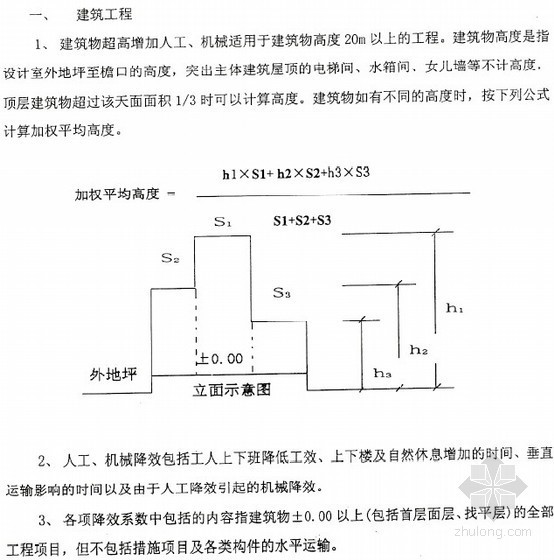 河北定额附录资料下载-[广东]2010建筑与装饰工程综合定额(附录1)
