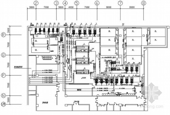 冰蓄冷冷水机组资料下载-[武汉]某艺术中心冰蓄冷机房设计施工图