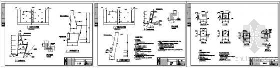道路重力式挡墙设计图资料下载-某重力式挡墙结构详图