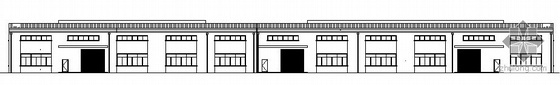 屋面钢砖方案资料下载-某彩钢屋面厂房建筑方案图