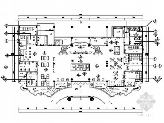 欧式售楼中心装修图资料下载-[广东]花园洋房欧式设计售楼中心装修图（含效果）
