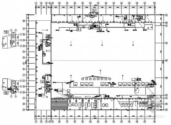 工业照明布线资料下载-[上海]厂房建设部分电力布线图300张（图纸清晰 设计全面）