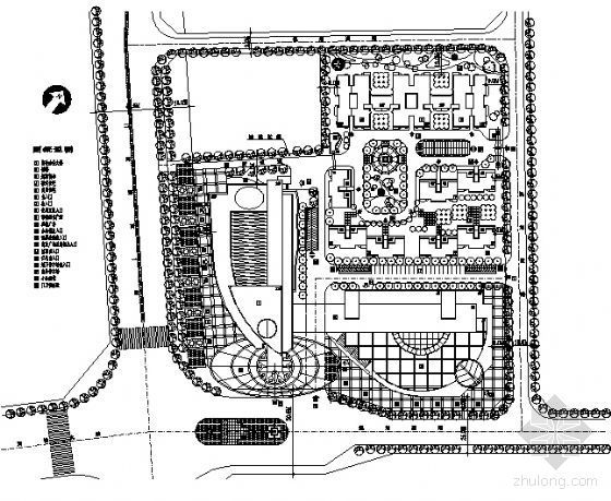 小型广场规划设计资料下载-成都双楠广场规划设计