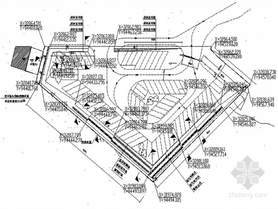 2层地下停车场施工图资料下载-[广东]某地下停车场基坑锚索边坡支护及监测设计图