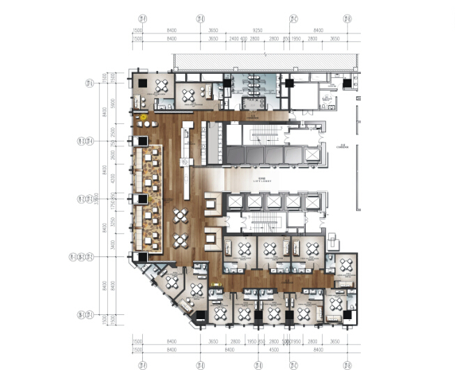 总统套房设计方案资料下载-[成都]5星酒店室内设计方案及物料分析
