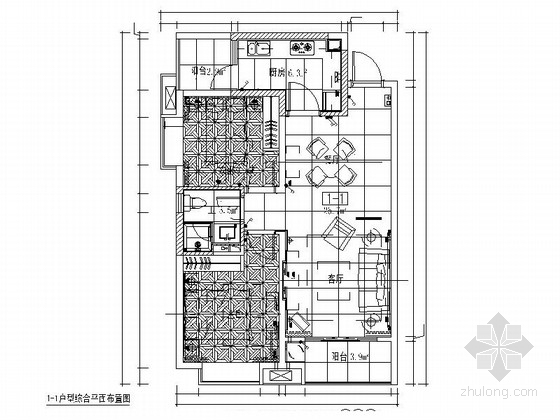 公寓样板间室内设计资料下载-[广州]知名企业公寓楼现代风格样板房室内设计施工图