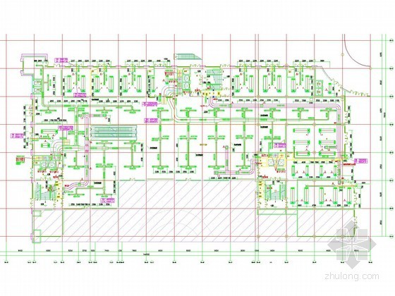 地下商场通风空调及防排烟资料下载-[河北]高层商业写字楼空调通风及防排烟系统设计施工图（供暖 人防 大院设计）