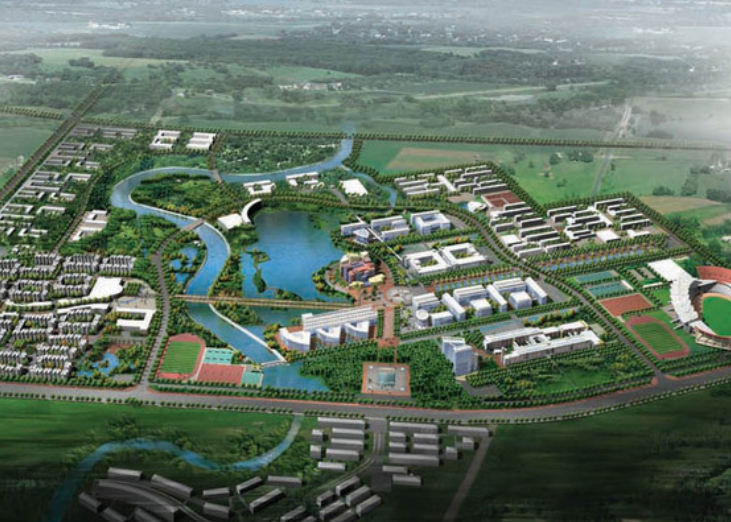 旅游风情小镇规划方案资料下载-四川大学双流新校区规划方案文本（CAD+PSD+JPG）