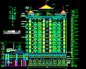 高层住宅建筑施工图