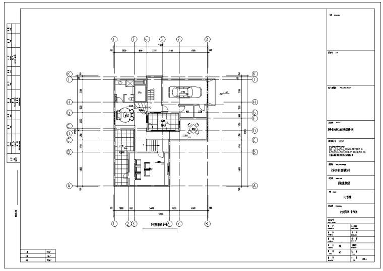 独栋别墅模型cad资料下载-两层192平方米独栋别墅建筑设计CAD图纸及SU模型