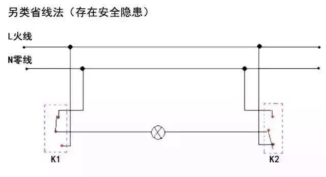 双控开关接线图的三种接法_6