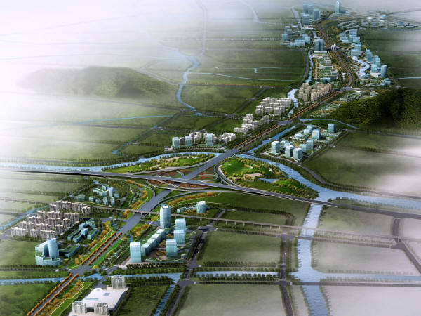 空中花园商业城市规划资料下载-城市道路景观设计方案文本及城市规划设计31套