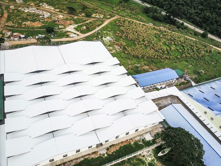 菲律宾的建筑设计资料下载-[建筑案例]“光与跨”：菲律宾工厂建筑