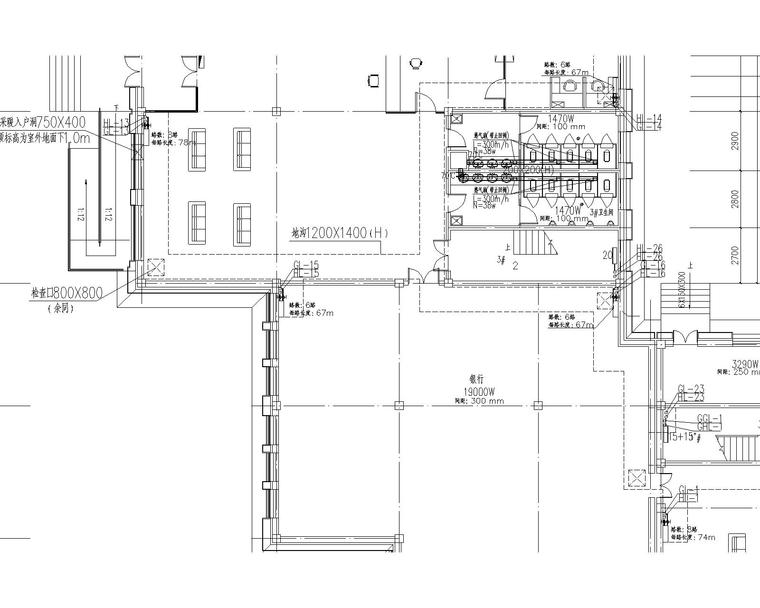 办公楼暖通工艺图资料下载-某局办公楼暖通施工图