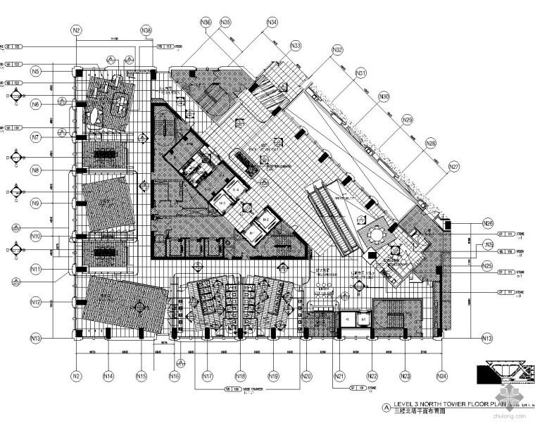 50平装修实景图资料下载-[广州]五星级国际酒店施工图（含实景）