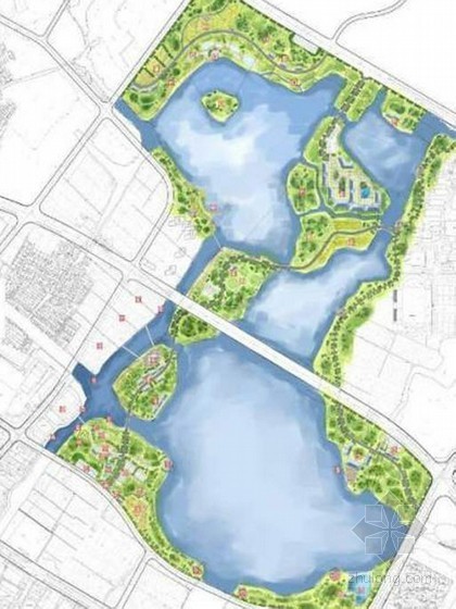 庐江公园规划设计方案资料下载-[绍兴]公园概念规划设计方案
