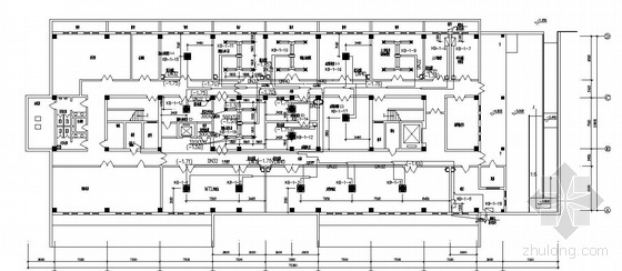 实验楼装修施工措施资料下载-某机场实验楼空调图