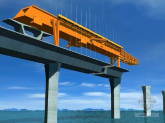 道桥施工工艺资料下载-[浙江]跨海大桥10个分项工程施工工艺动画演示(17分钟)