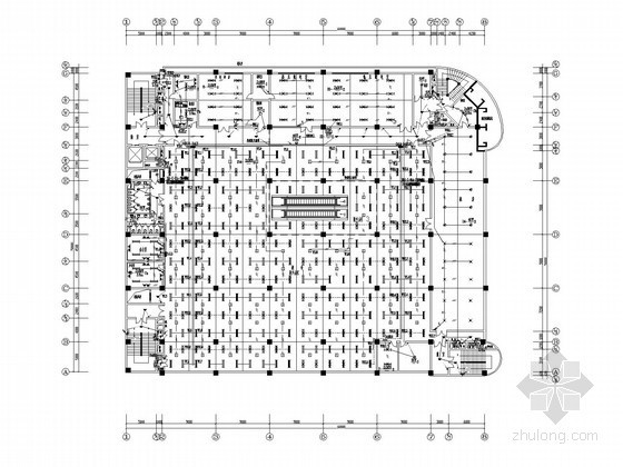 综合商场强电系统施工图纸