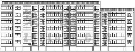 社区用房建筑平面资料下载-某经济适用房建筑设计方案