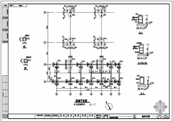 加油站牌结构大样图资料下载-某两层框架加油站工程结构设计图