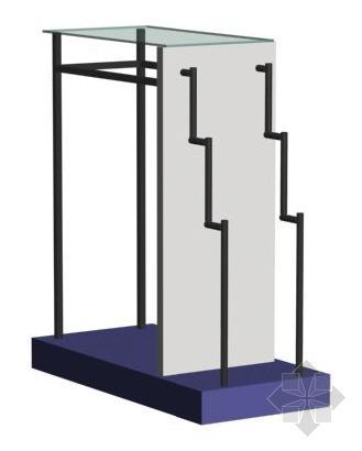 sketchup模型衣架资料下载-置衣架4