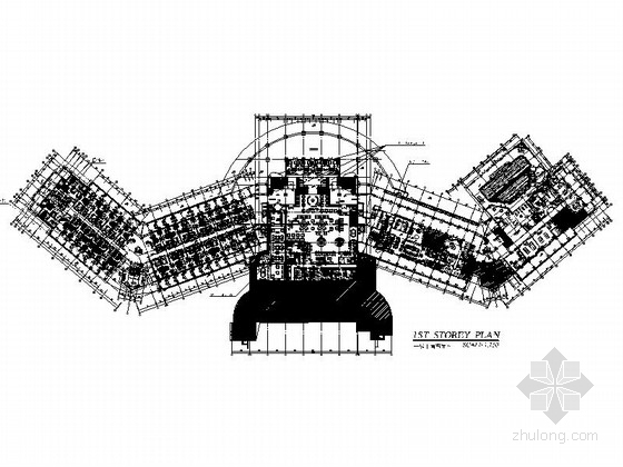 五星级厕所施工效果图资料下载-[上海]某五星级豪华酒店公共区室内装修施工图（含效果）