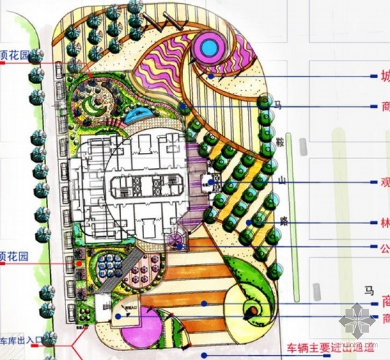 小广场景观规划全套设计资料下载-合肥广场景观规划设计