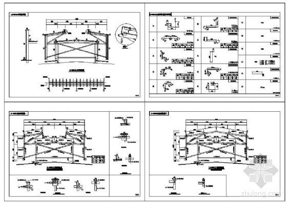 气楼结构详图资料下载-LC-3000型气楼结构详图
