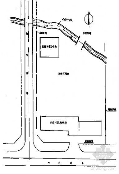 场地模型设计资料下载-注册建筑师考试场地设计（作图）1