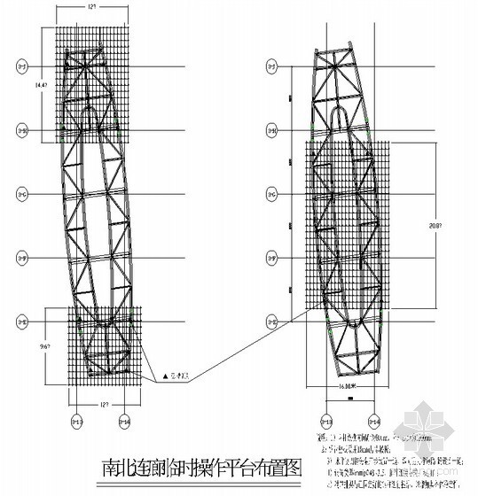 单层连廊资料下载-[广州]厂房钢结构连廊吊装施工方案