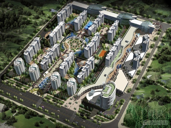 建筑规划设计方案演示资料下载-[南京]某小区规划与建筑设计方案