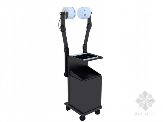 水上乐园设备3d模型资料下载-现代医疗设备3D模型下载