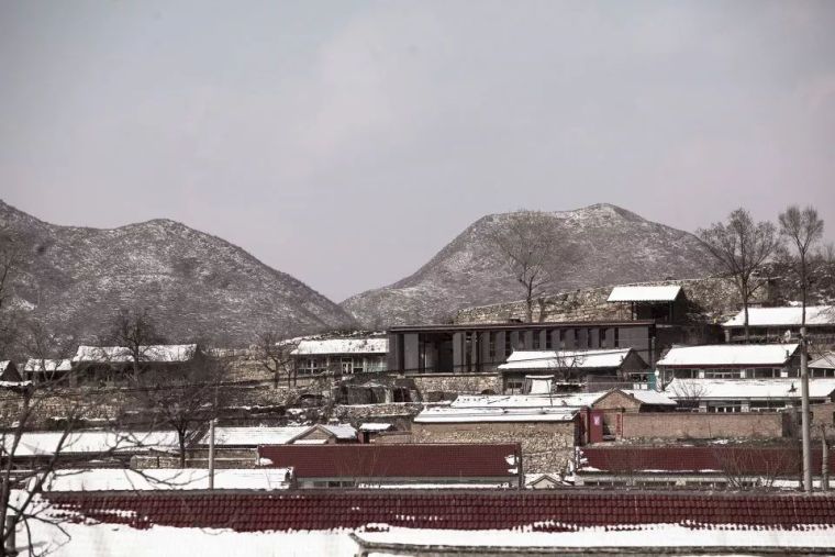 古老的村落，长城边的住宅_1