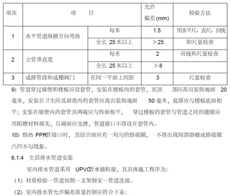 重庆市市政管网给排水管道施工方案_2