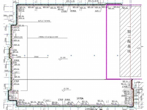 北京基坑桩锚支护方案资料下载-[北京]20米深基坑土钉墙结合桩锚支护施工方案（CAD图 计算书）