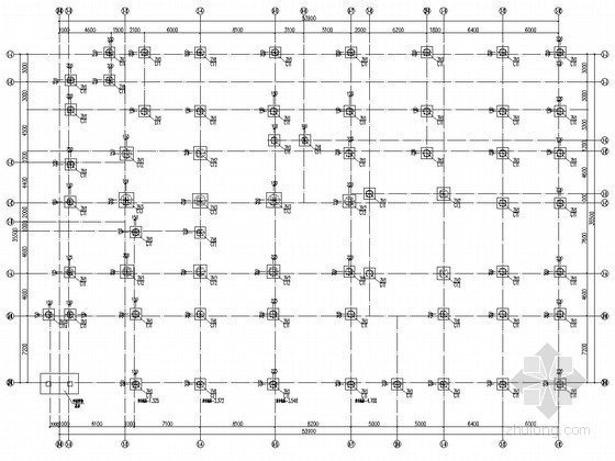 空心楼盖框架结构资料下载-[长沙]五层框架结构小学行政综合楼结构施工图