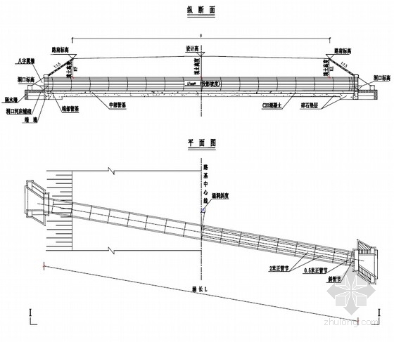模板工程标准图册资料下载-公路工程钢筋混凝土圆管涵标准图（9页）