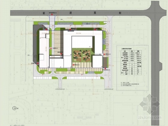 PS校园景观平面图资料下载-[吉林]智能化高科技校园景观规划设计方案