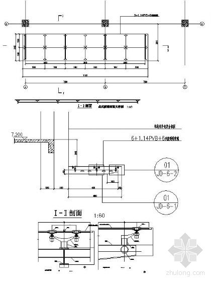 cad雨棚平面图怎么画图片