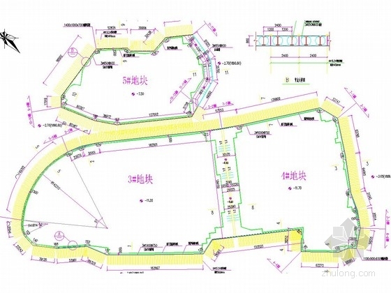 CAD加锁软件资料下载-[云南]11米深基坑SMW工法桩加预应力锚索支护施工图