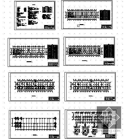 [毕业设计]新疆某综合楼土建工程量清单计价实例（含图纸及工程量计算）49页-施工图