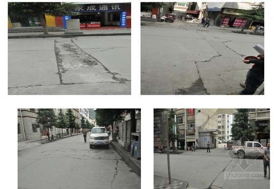 城市支路改建施工图资料下载-城市道路路面整治工程施工图设计