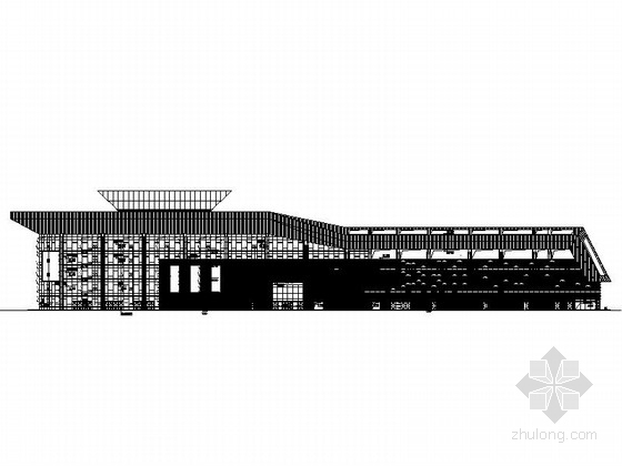 汽车客运站建筑方案图资料下载-[苏州]五层汽车站综合客运枢纽建筑施工图