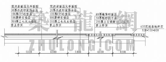 园路施工做法资料下载-园路施工图