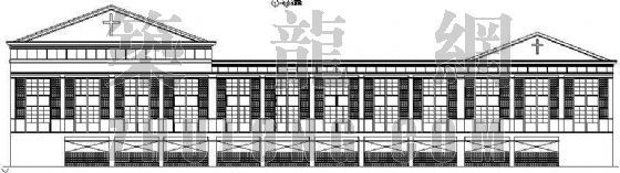 欧式乡村建筑设计资料下载-某欧式教堂建筑设计方案