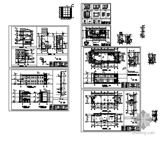 天津某高标准公厕建筑施工图-2