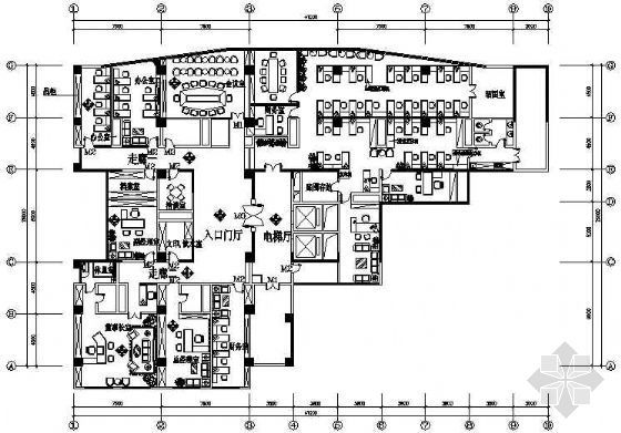 室外装修改造设计方案资料下载-某综合楼内外装修图